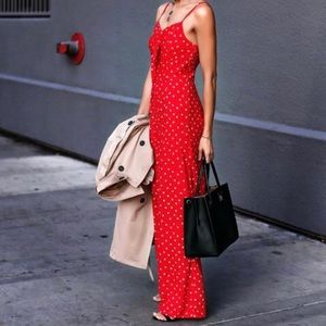 NWT Daisy Tie Jumpsuit